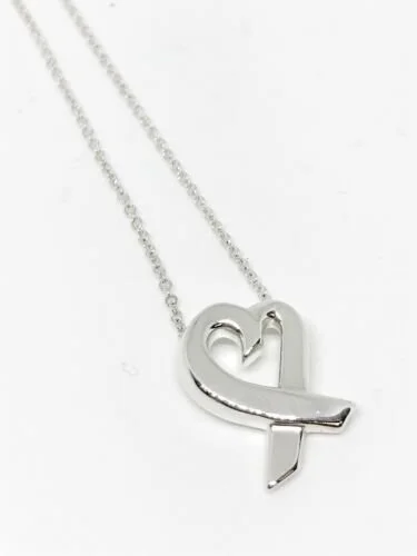 Tiffany Company Paloma Picasso Loving Heart Necklace DeWitt s Diamond Gold Exchange